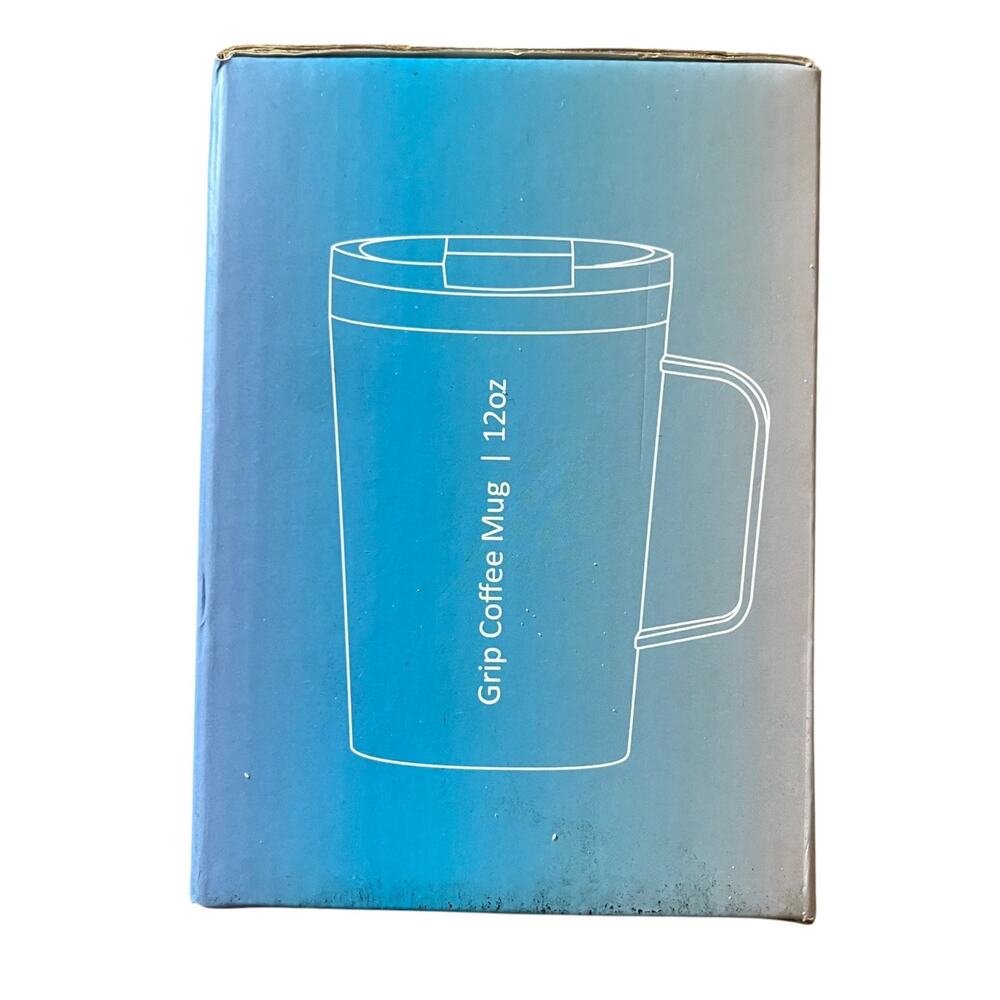 IRON FLASK Grip Coffee Mug 12oz Rainbow Leakproof Insulated Travel Cup